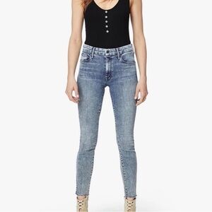 Mother Denim The Looker Sacred Slit Skinny Jeans